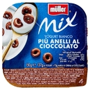 Mix Yogurt Bianco più Anelli al Cioccolato, 150 g